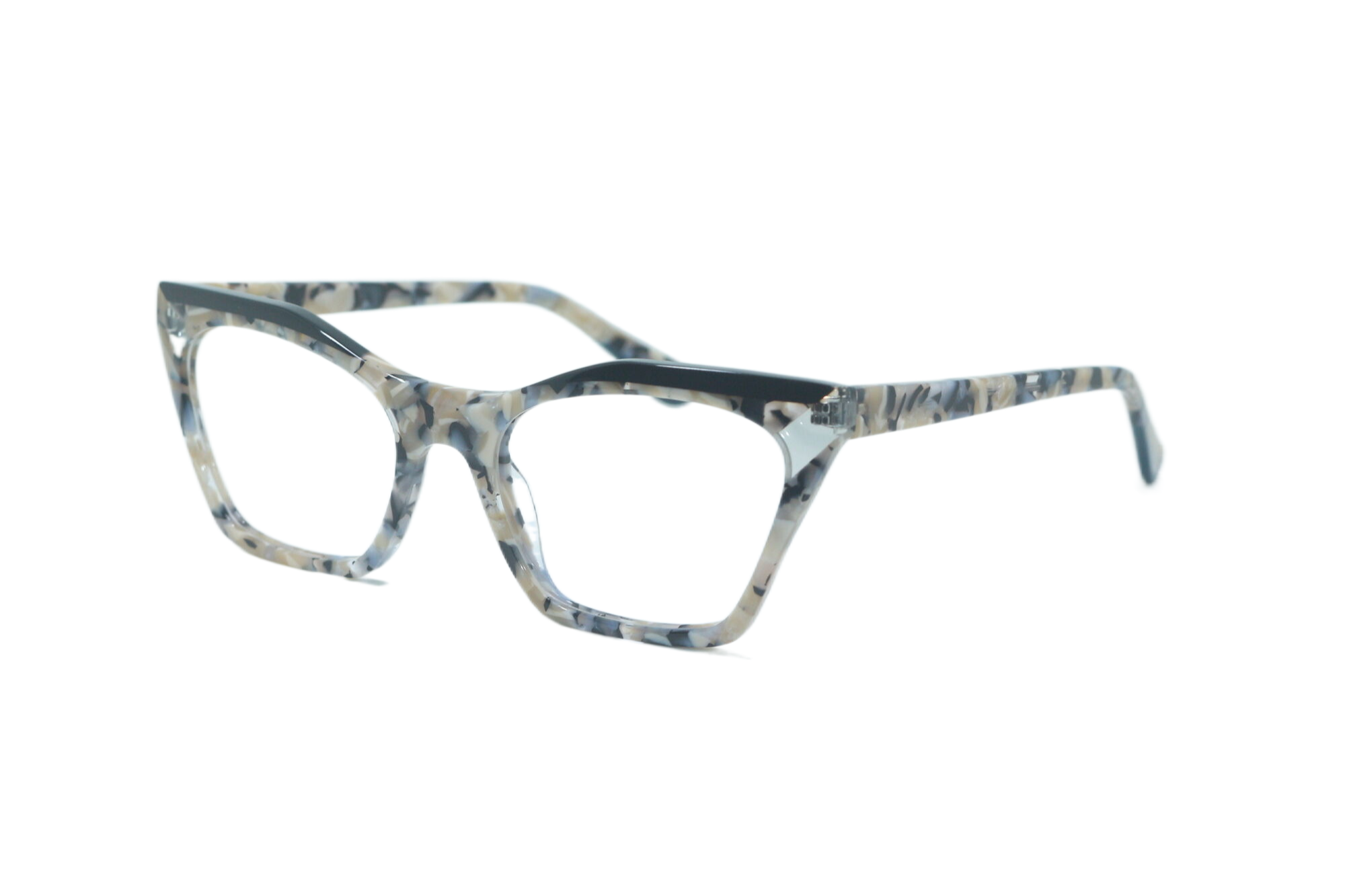 Cat Eye Handmade Optical Glasses Acetate Women Eyeglasses Laminated Optical Frame