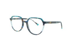 2023 Trendy Laminated Acetate Optical Eyewear Frames for Woman Glasses Acetate Eyewear