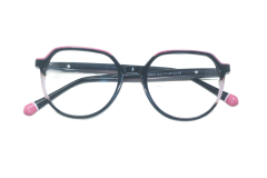 2023 Trendy Laminated Acetate Optical Eyewear Frames for Woman Glasses Acetate Eyewear