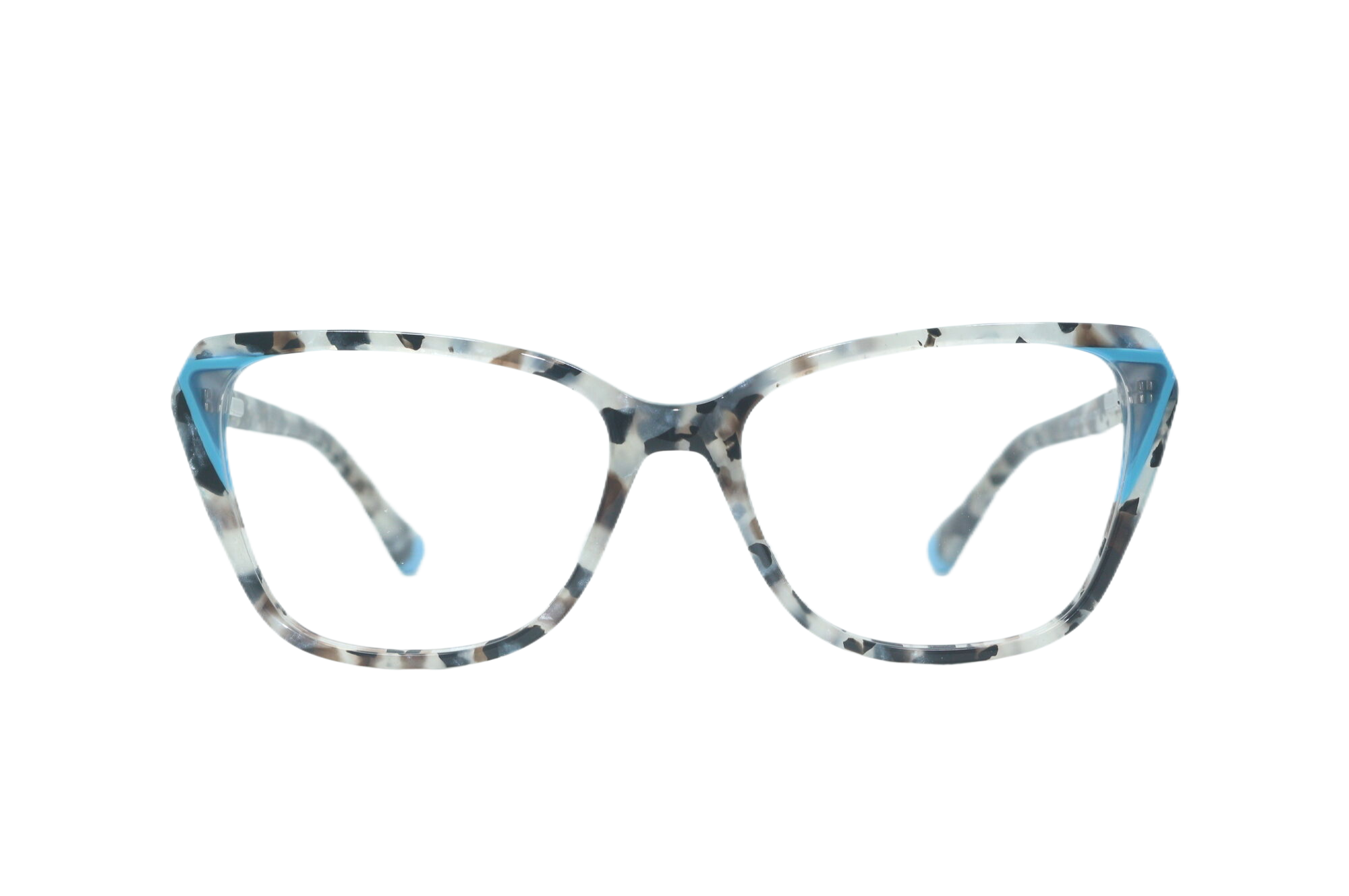 Cat Eye Shape Colorful Acetate Lamination Eyeglasses for Women