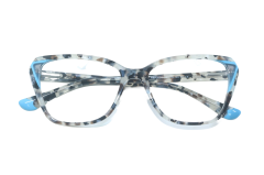 Cat Eye Shape Colorful Acetate Lamination Eyeglasses for Women