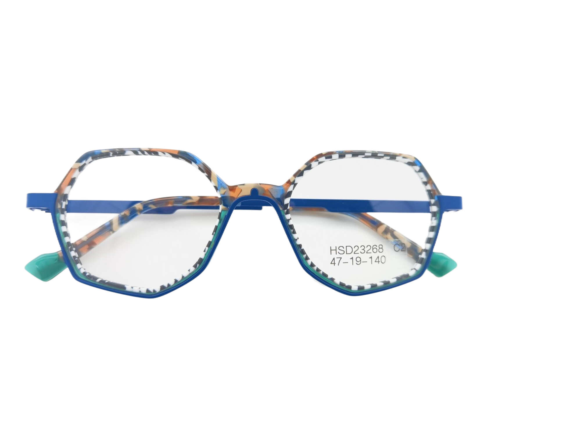 Colorful Acetate Eyeglass Frames Fashionable Women's Frames