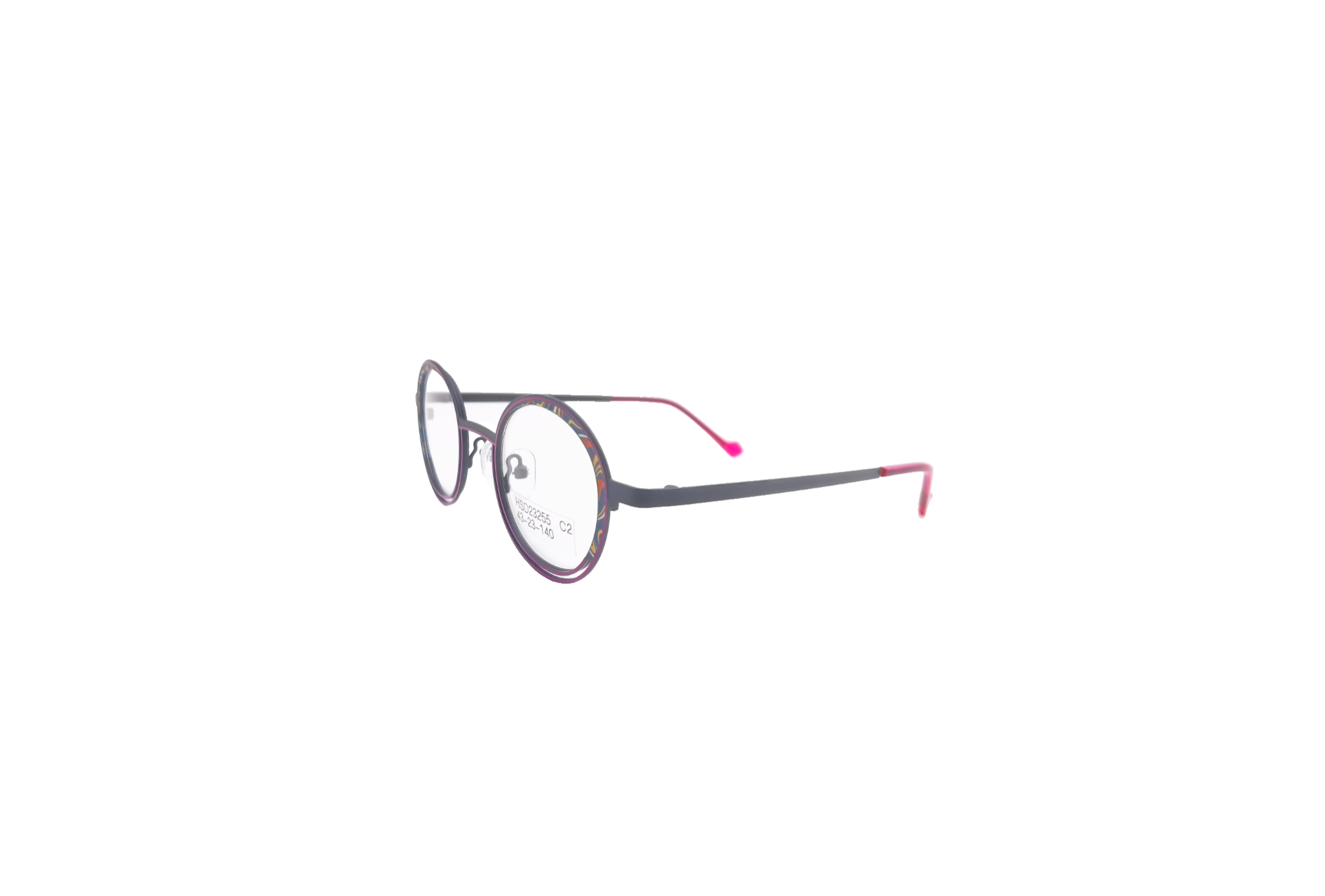 Kids Metal Eyeglass Frames with 3D Printing Pattern