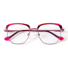 Metal and Acetate Combination Eyewear