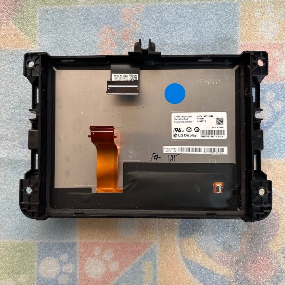 LCD Display With Touch Screen Continental Uconnect VP2R For 2017-2021 JEEP Compass Renegade Car CD Audio Radio Navigation