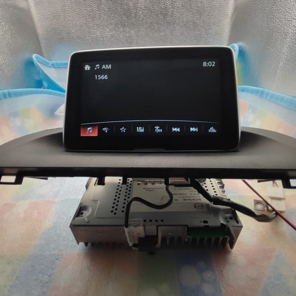 New 7 Inch 36 Pins Glass Touch Screen TM070RDZ38 For 2014-2016 Mazda 2 3 Demio Axela CX-3 MX-5 Car CD Player Navigation Radio