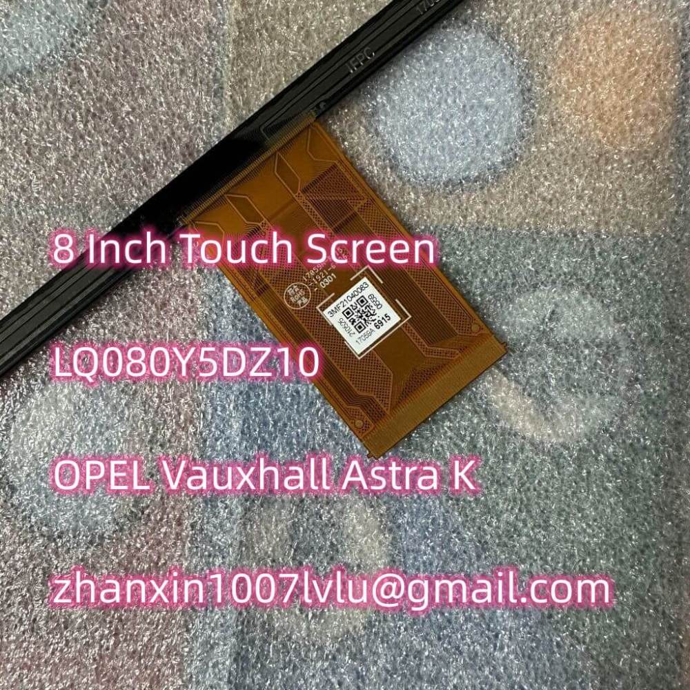 New 8'' Touch Screen Glass Digitizer LQ080Y5DZ10 For Opel Navi 900 IntelliLink Car CD Audio Multimedia Player Navigation Radio