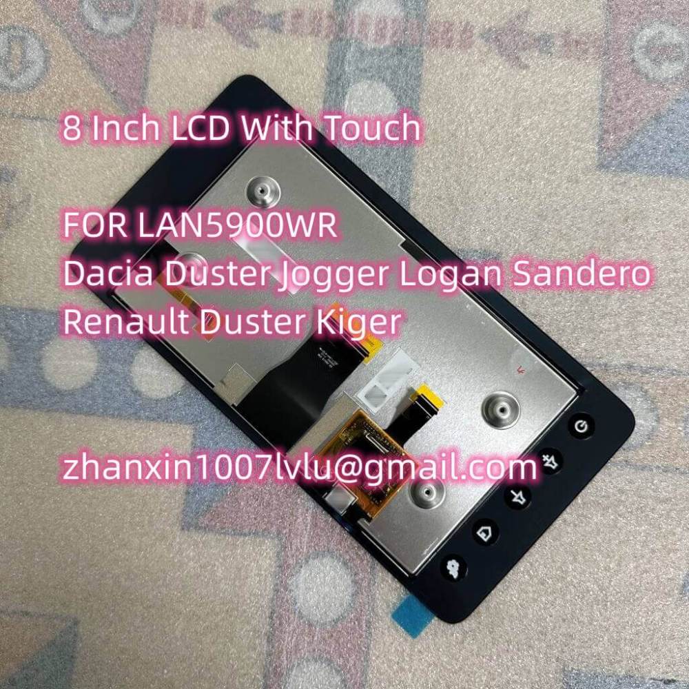 OEM New 8 Inch LCD Display With Touch Screen For Renault Dacia LAN5900WR 2020-2023 Car Audio Multimedia Player Navigation Radio
