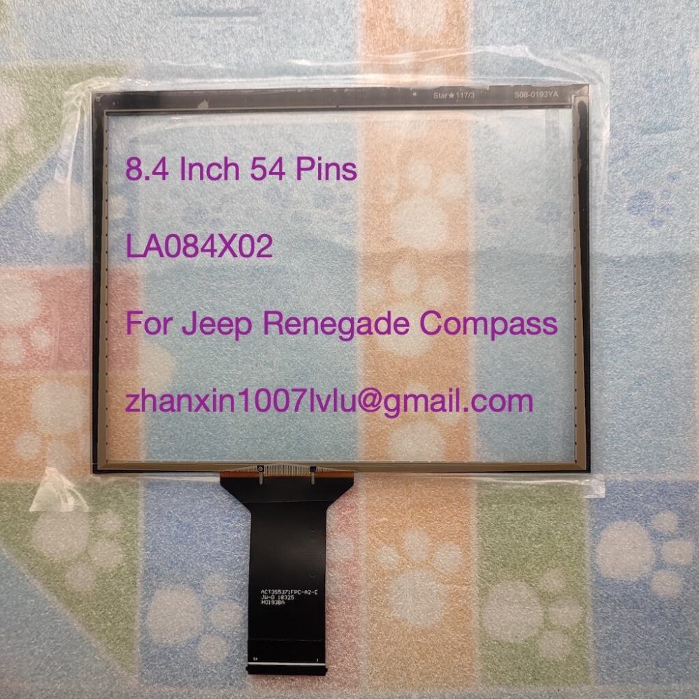 LCD Display Or Touch Screen 8.4 Inch 40 Pin LA084X02 SL01 For 2017-2021 JEEP Compass Renegade Car CD Audio Radio Navigation