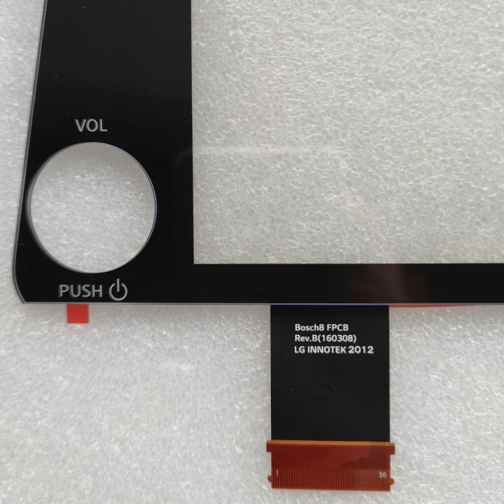 Original 8 Inch 50 Pins Glass Touch Screen Panel Digitizer Lens For LG INNOTEK 2012 Car DVD Audio Media Player GPS Navigation