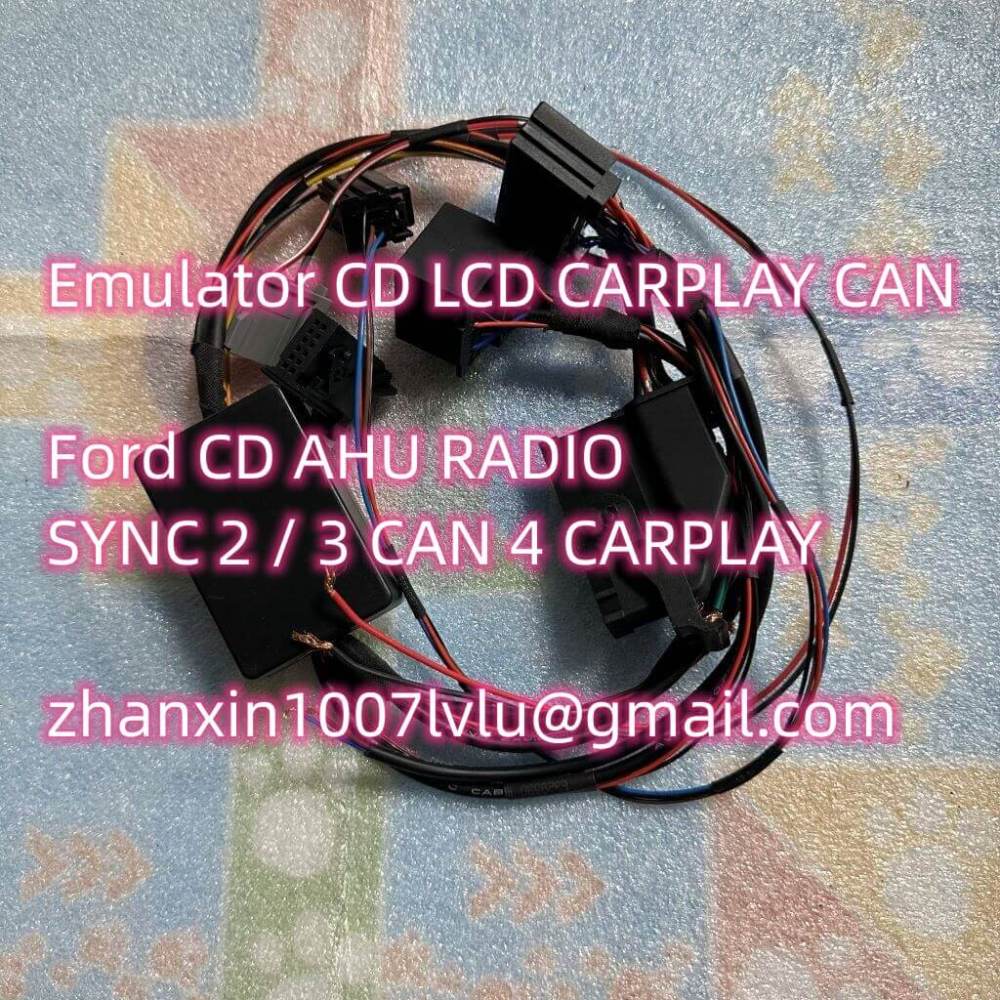 Emulator Test Wire For Ford Lincoln Radio AHU AHU1049 AHU1004 Radio CD CD1038 CD1049 Car CD Audio Test Platform Bench Tool