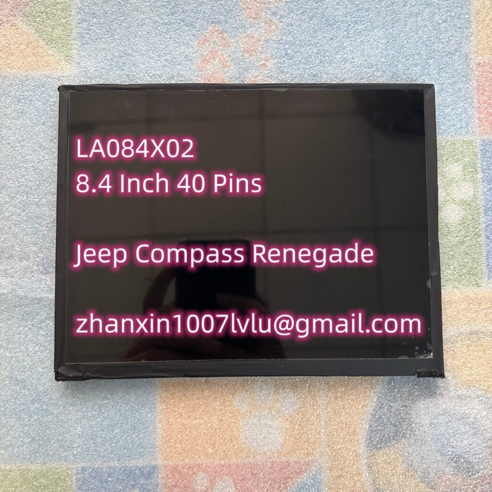 LCD Display Or Touch Screen 8.4 Inch 40 Pin LA084X02 SL01 For 2017-2021 JEEP Compass Renegade Car CD Audio Radio Navigation