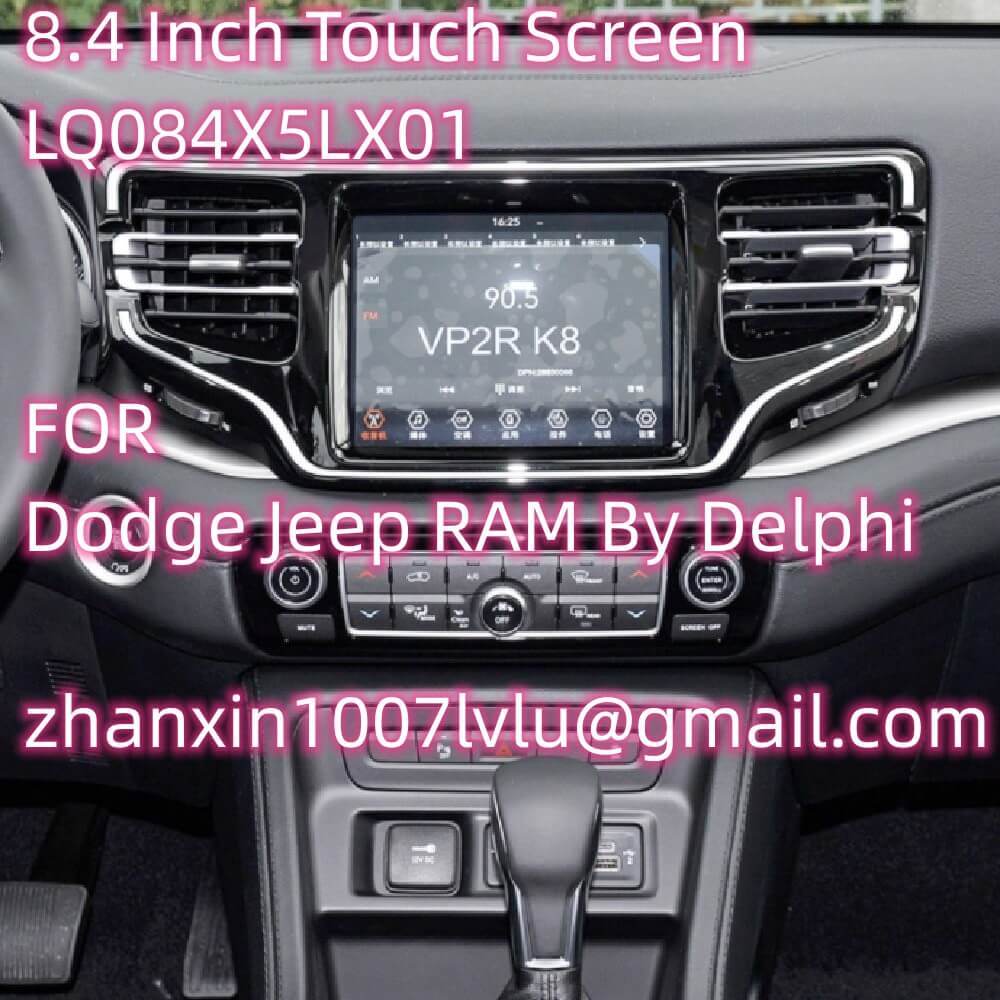 Original 8.4 Inch LCD WITH TOUCH SCREEN For Jeep Dodge RAM By Delphi 2018-2022 Car CD Audio Multimedia Player Navigation Radio