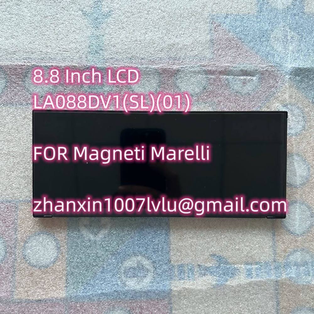 NEW Original 8.8 Inch LA088DV1(SL)(01) Replacement LCD Display For Magneti Marelli Special Instrument of Race Car