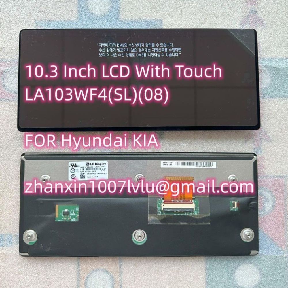 Original 10.3 Inch LA103WF4(SL)(08) Replacement LCD With Touch Screen For KIA Car CD Multimedia Player Navigation Radio