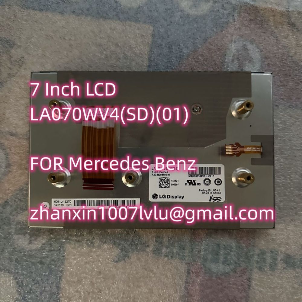 Original New 7 Inch LCD Display LA070VW4(SL)(01) For Mercedes Car Audio Multimedia Player Navigation Radio