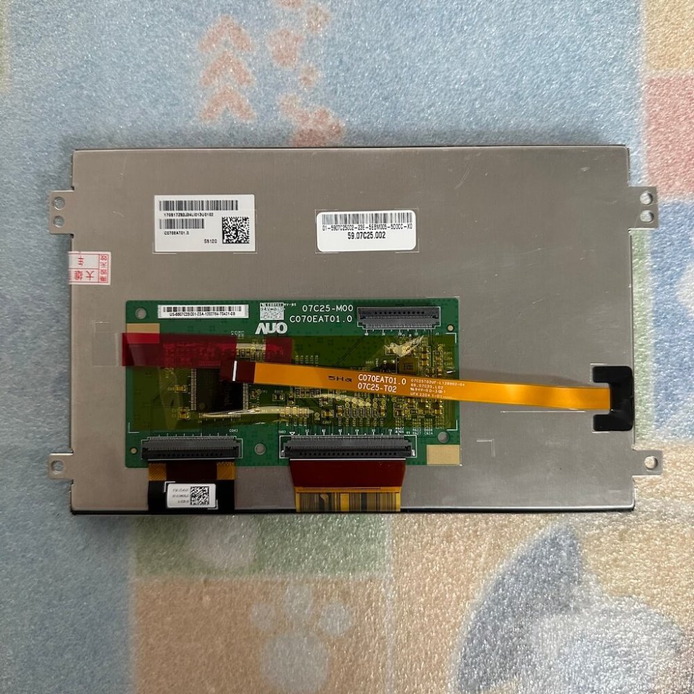NEW OEM 7'' LCD With Touch C080EA01.0 For UAG VP2_7 RAM 300 700 1500 2500 3500 4500 Car CD Navigation Radio