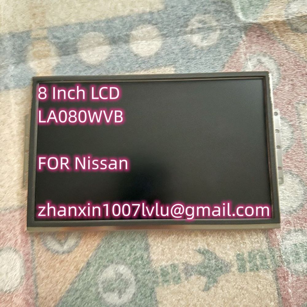 Original New 8 Inch LCD Display LA080VWB(SL)(01) For Nissan Bosch 2019-2020 Car Audio Multimedia Player Navigation Radio