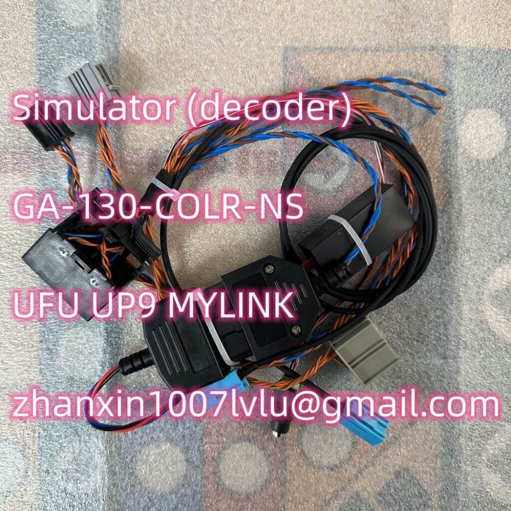 Emulator Decoder With OBD For UFU UP9 MYLINK Test Cable Platform GM GMC Buick Cadillac Chevrolet Opel Car Radio Test Bench Tools