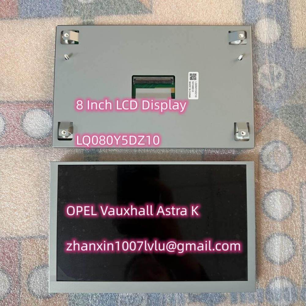 New 8.0 Inch 60 Pins Replace LCD Display LQ080Y5DZ10 For Opel Navi 900 IntelliLink Car Audio Multimedia Player Navigation Radio