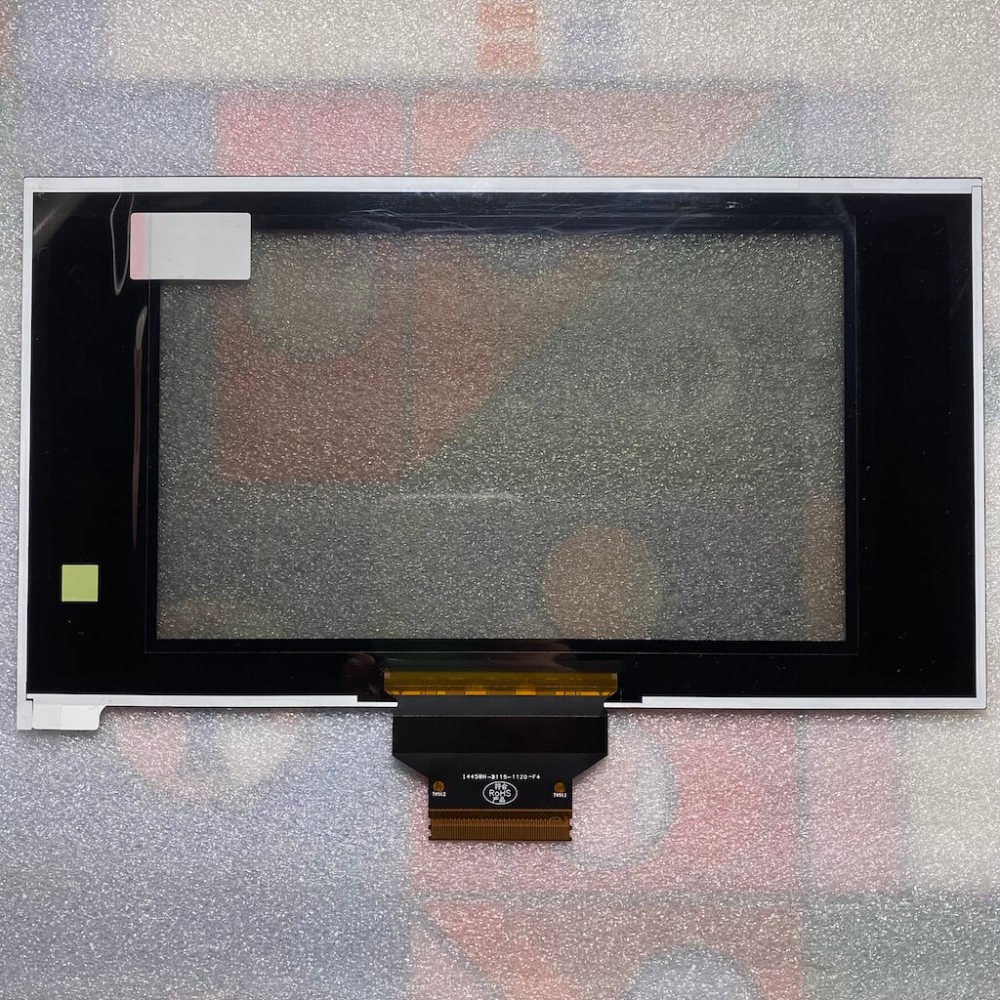 Original 7 Inch 61 Pins Touch Screen Glass Digitizer LPM070G215A For Peugeot Citroen Car DVD Audio Multimedia Navigation Radio
