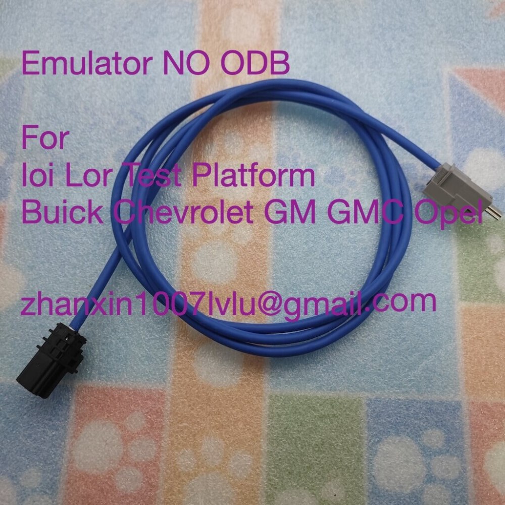 Emulator Decoder Without OBD For IOI LOR Test Cable Platform GM GMC Buick Cadillac Chevrolet Opel Car Radio Test Bench Tools