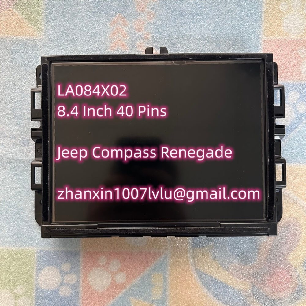 LCD Display With Touch Screen Continental Uconnect VP2R For 2017-2021 JEEP Compass Renegade Car CD Audio Radio Navigation