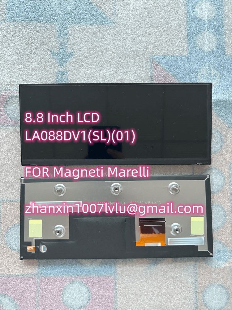 NEW Original 8.8 Inch LA088DV1(SL)(01) Replacement LCD Display For Magneti Marelli Special Instrument of Race Car