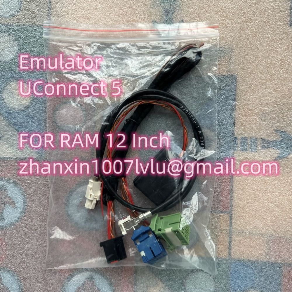 Emulator For Harman Uconnect 5 12 Inch LCD Display Dodge RAM 1500 2500 3500 Radio Test Bench Tools