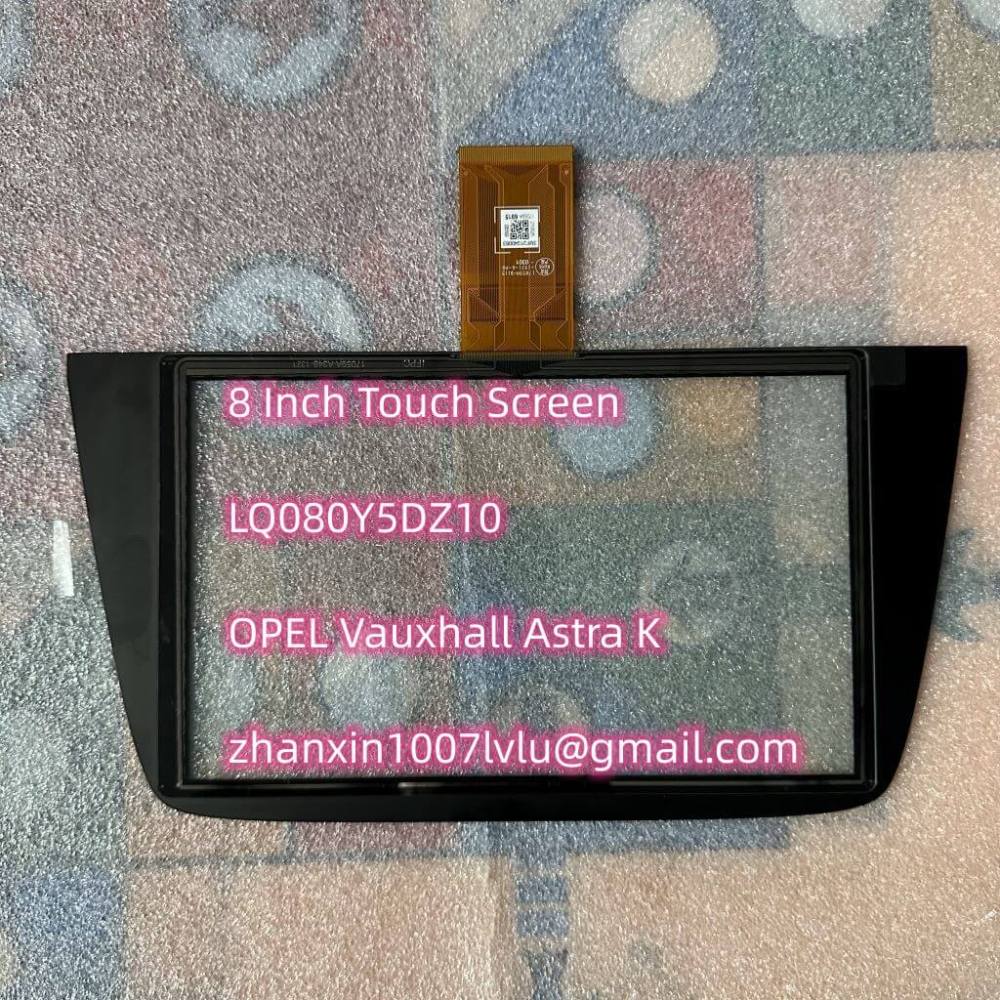 New 8'' Touch Screen Glass Digitizer LQ080Y5DZ10 For Opel Navi 900 IntelliLink Car CD Audio Multimedia Player Navigation Radio
