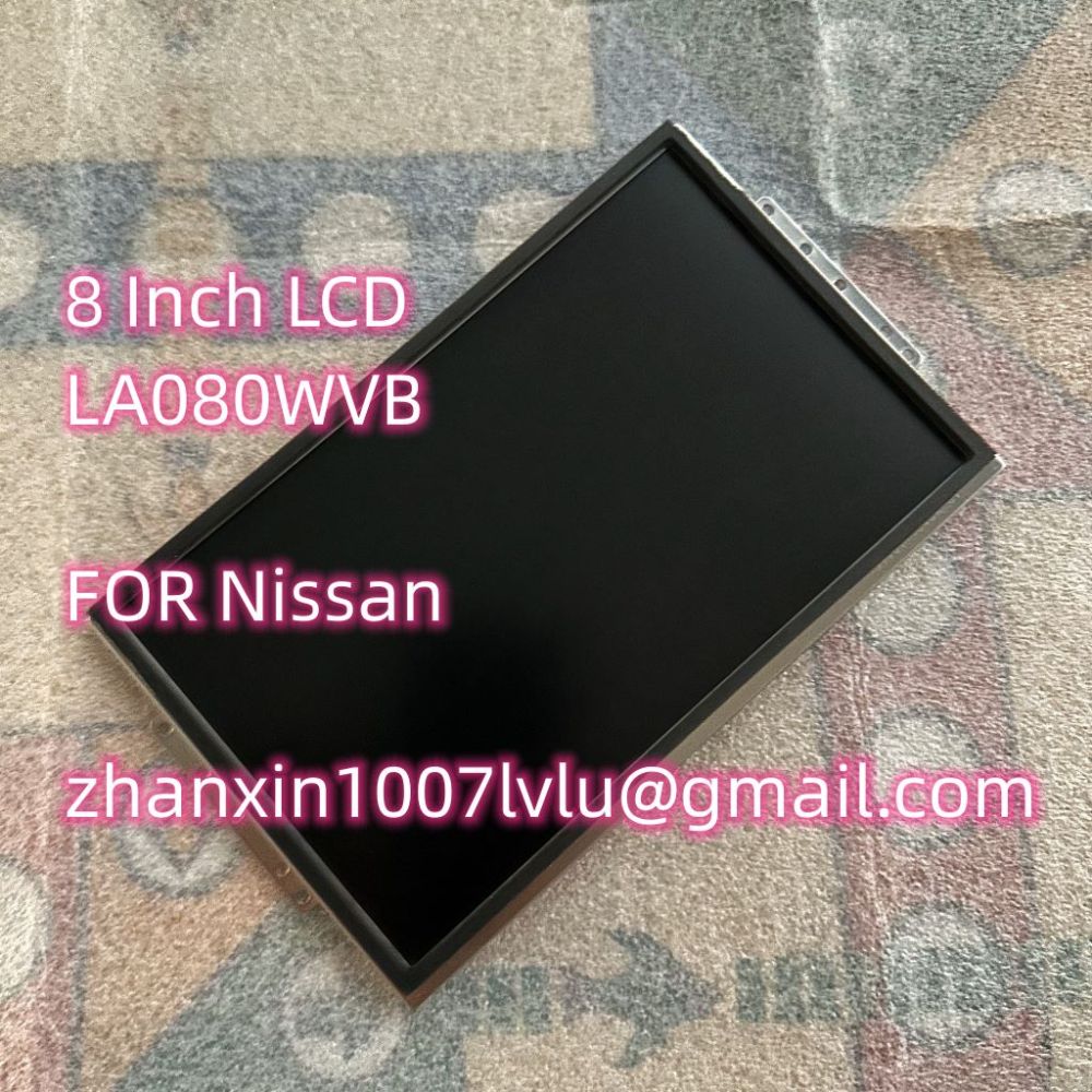 Original New 8 Inch LCD Display LA080VWB(SL)(01) For Nissan Bosch 2019-2020 Car Audio Multimedia Player Navigation Radio