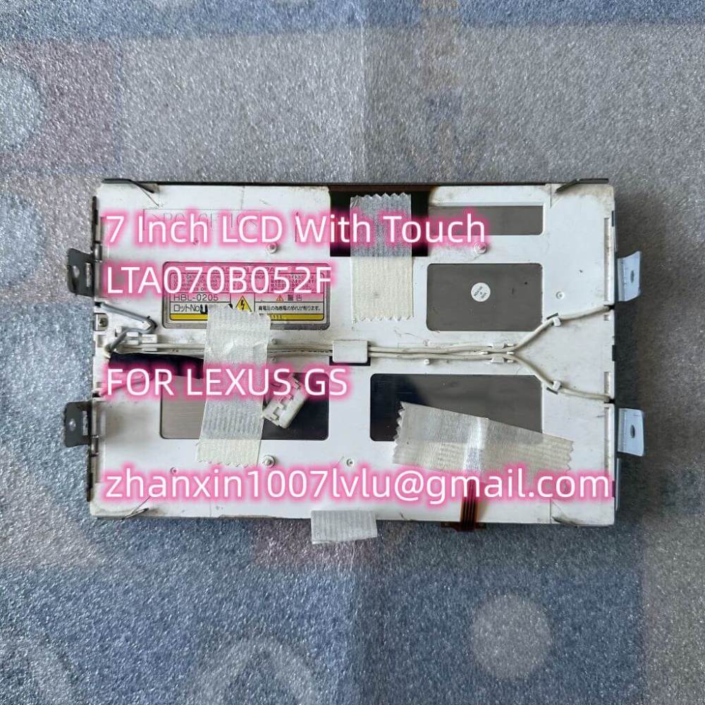 7 Inch LCD Display With Touch LTA0701B052F For Lexus GS300 GS350 GS430 GS450h GS460 2005-2012 Car CD Audio Radio Navigation