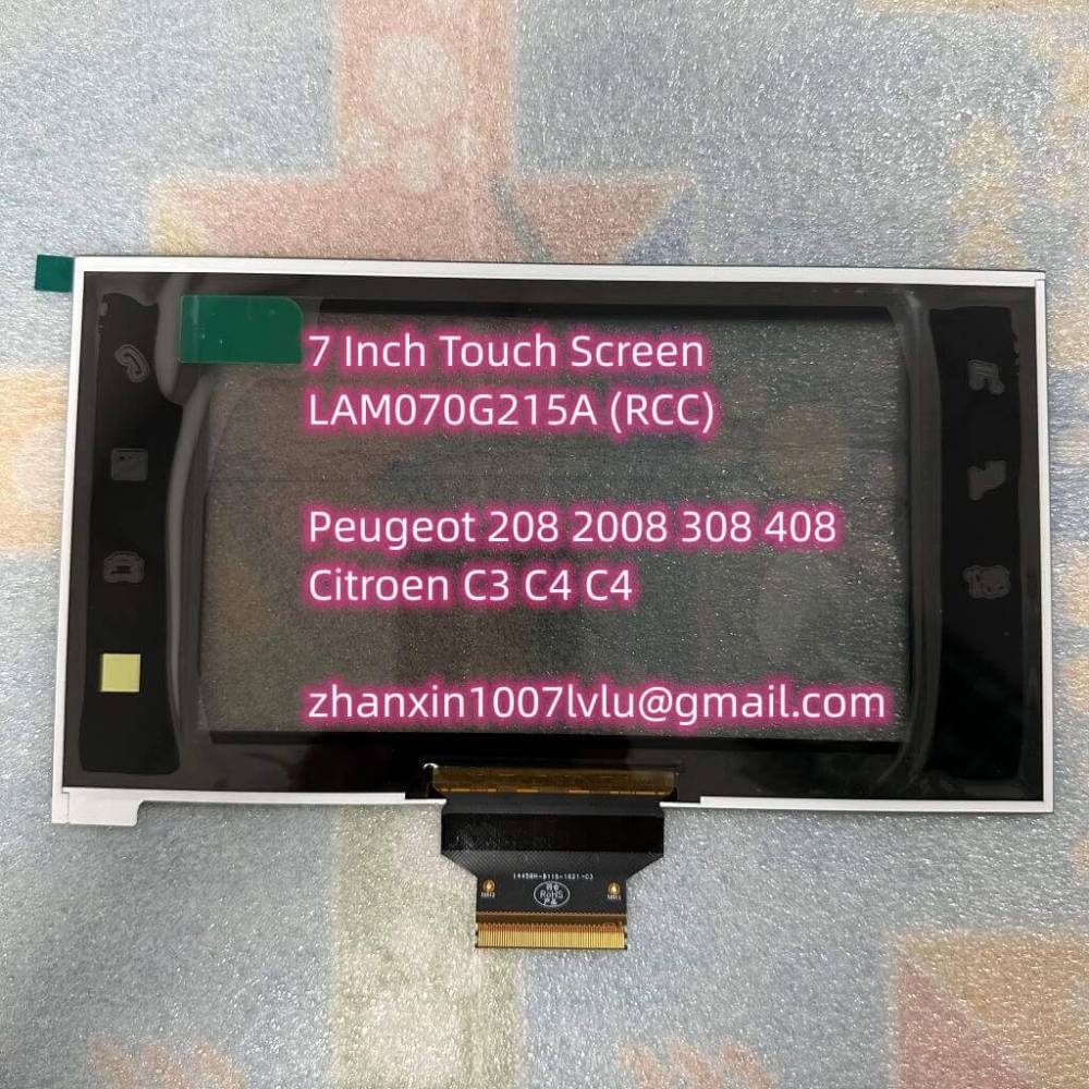Wholesale Original 7 Inch 61 Pins Touch Screen For 2019-2021 Peugeot Citroen RCC Car DVD Audio Multimedia Navigation Radio