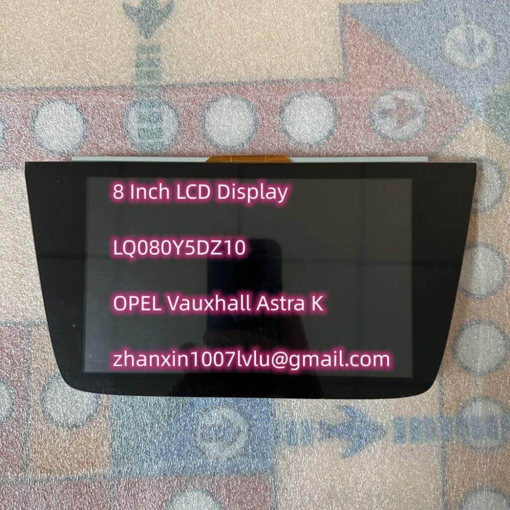 New 8.0 Inch 60 Pins Replace LCD Display LQ080Y5DZ10 For Opel Navi 900 IntelliLink Car Audio Multimedia Player Navigation Radio