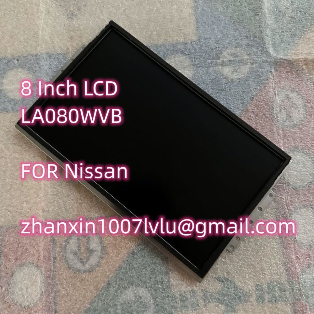 Original New 8 Inch LCD Display LA080VWB(SL)(01) For Nissan Bosch 2019-2020 Car Audio Multimedia Player Navigation Radio