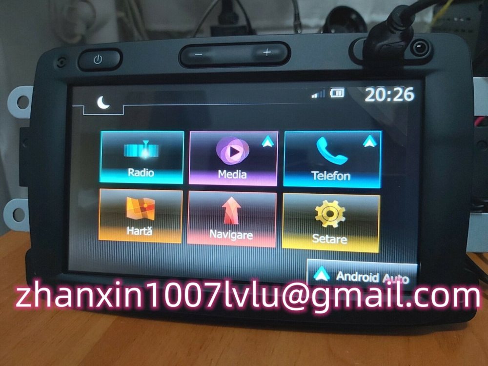 New 7 Inch Touch Screen For Dacia Renault Captur Duster Kangoo Kwid  Logan Oroch Sandero Stepway With CarPlay Navigation Radio