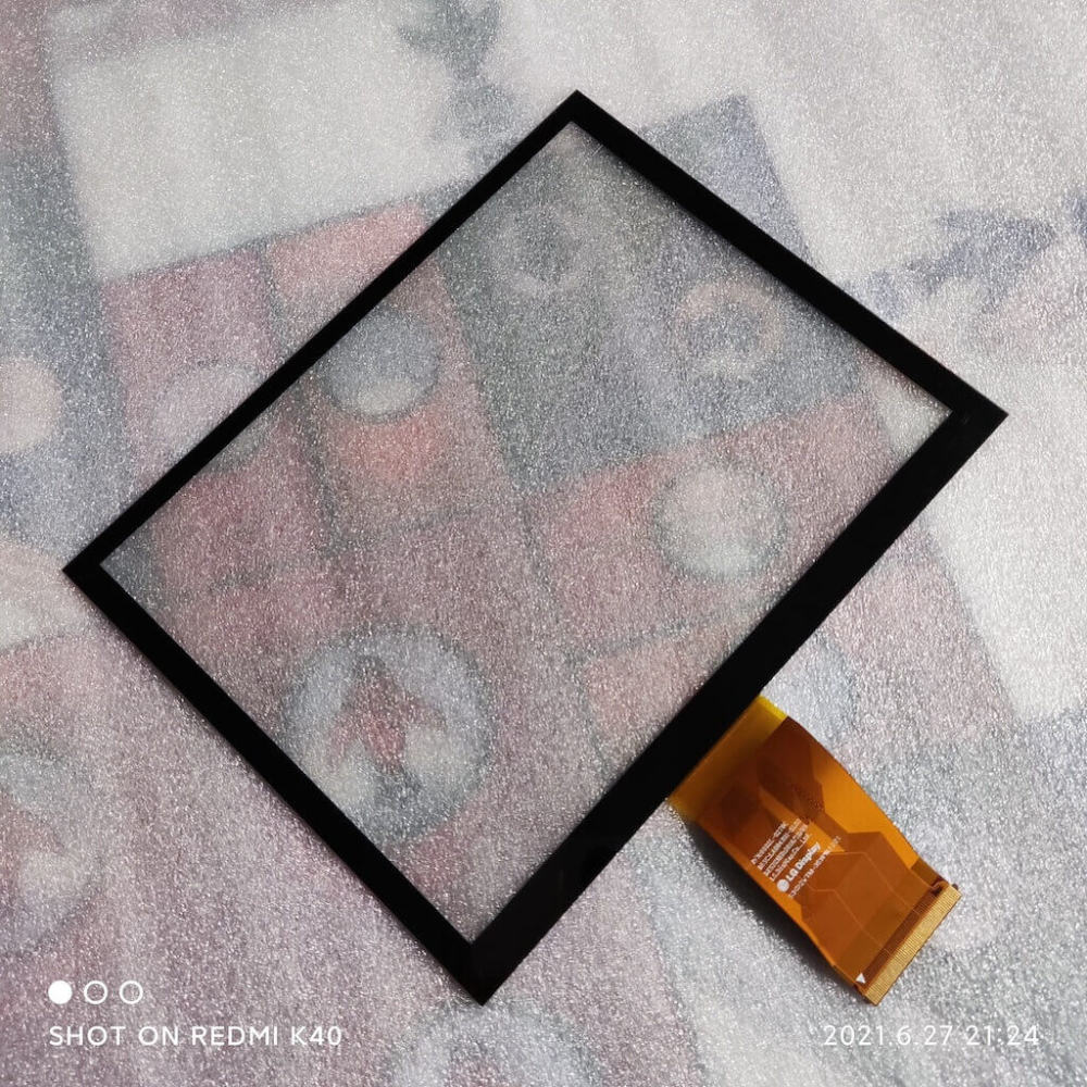 Original 8.4 Inch Touch Screen LA084X01 Replacement Part Is Specifically For The Uconnect 4 4C UAQ UAS With Radios Navigation