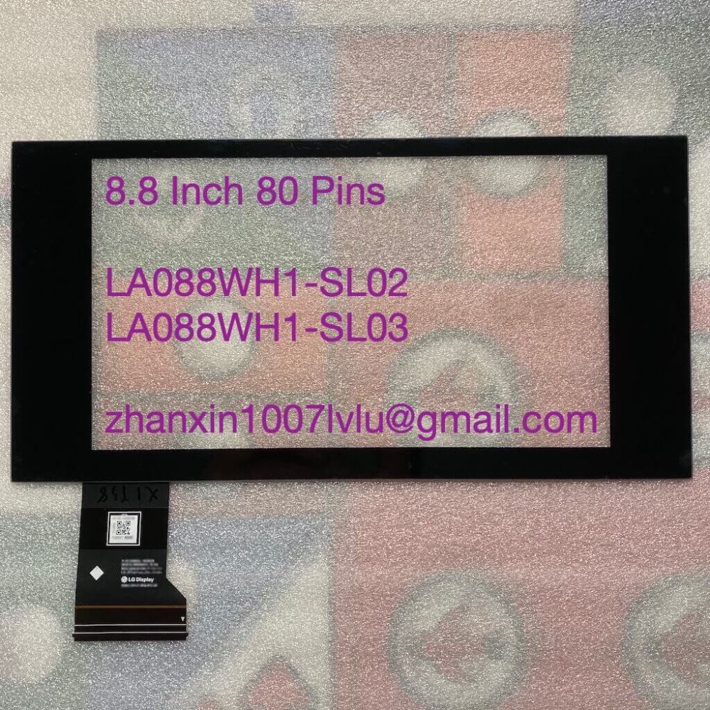 Original 10.1 Inch 80 Pins Touch Screen LA101WH1-SL02  For Audi Car CD Audio Multimedia Player Navigation Radio
