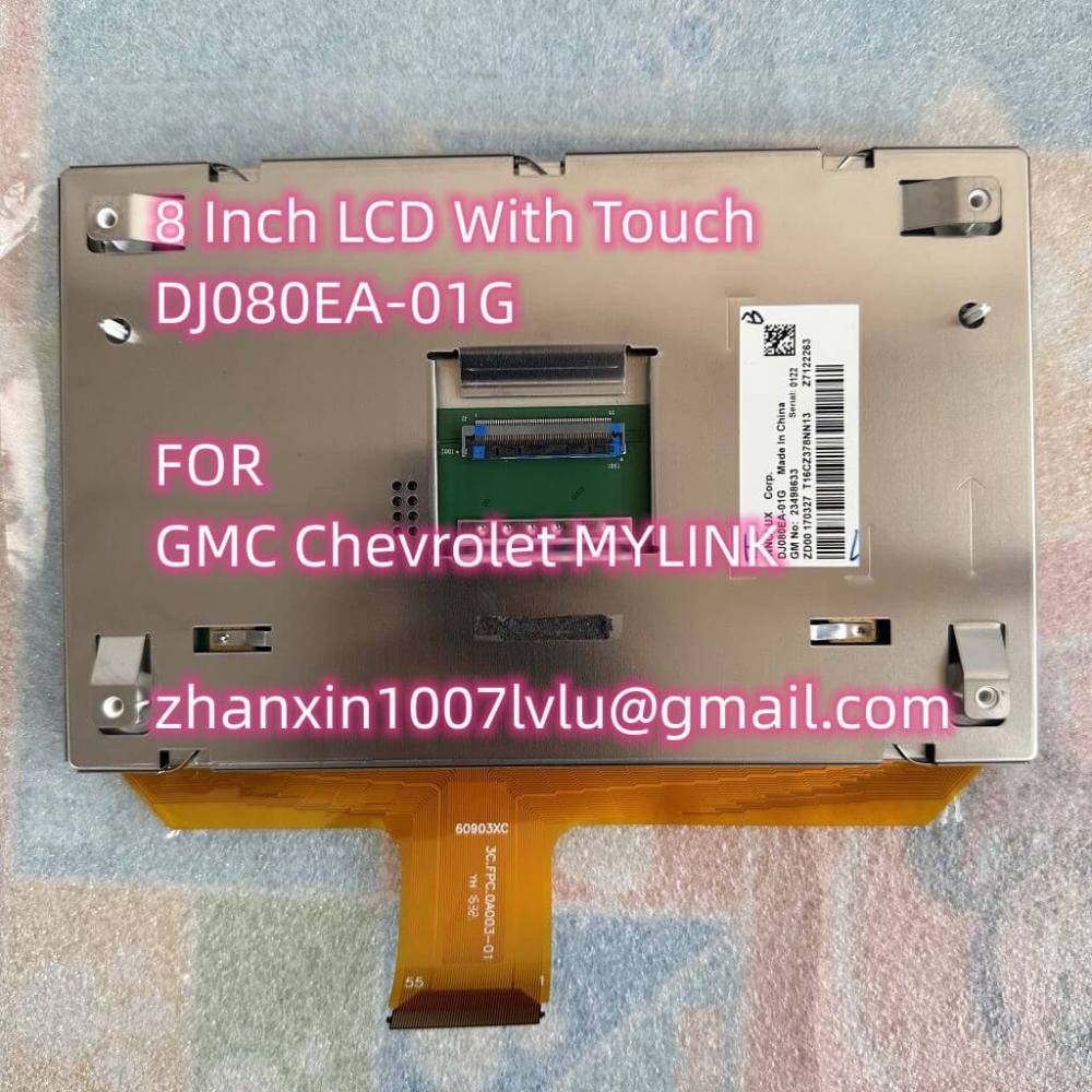 8 Inch LCD With Touch DJ080EA-01G For Chevrolet Tahoe Silverado Trailblaze S10 GMC MYLINK Car Multimedia Player Navigation Raido