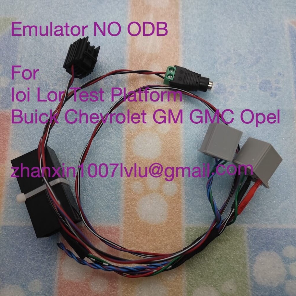Emulator Decoder Without OBD For IOI LOR Test Cable Platform GM GMC Buick Cadillac Chevrolet Opel Car Radio Test Bench Tools