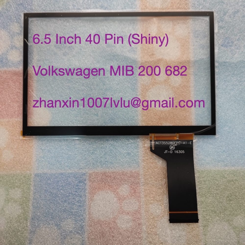 New Touch Screen Glass Digitizer 3Q0 035 877 For VW MIB 200 680 682 STD2 ZR Car DVD Audio Multimedia Player GPS Navigation Radio