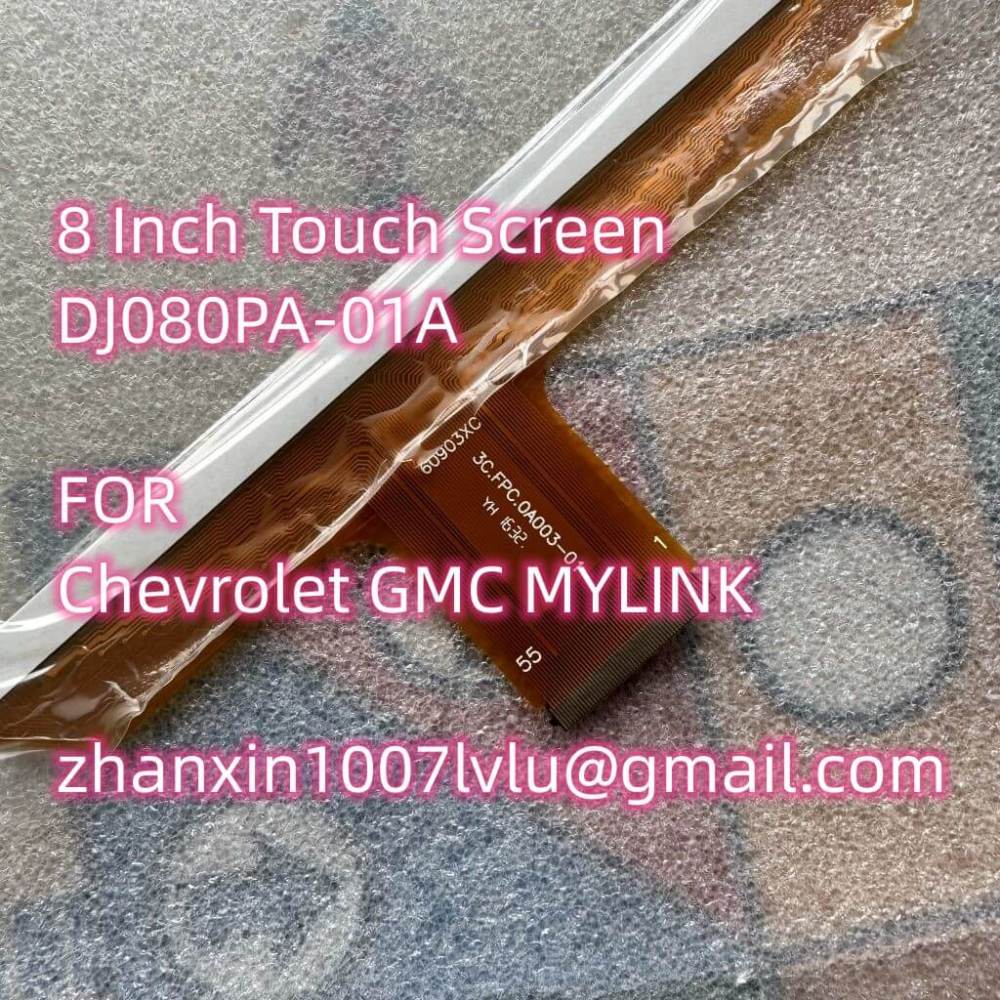 New 8 Inch 55 Pins 60903XC Touch Screen For Chevrolet Trailblazer S10 GMC MYLINK Car CD Audio Multimedia Player Navigation Raido