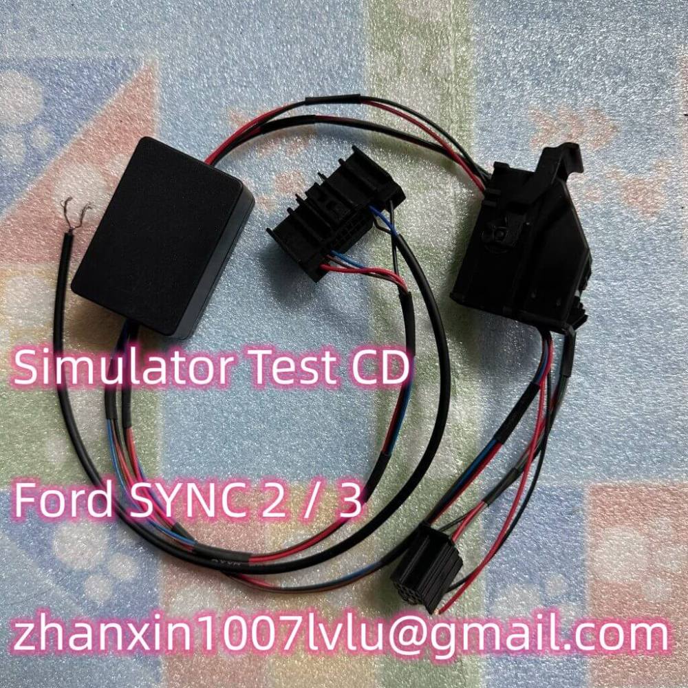 Emulator Test Wire For Sony SYNC Test Platform Ford SYNC 2 SYNC 3 CAN 4 Car CD Radio CarPlay Test Bench Tools