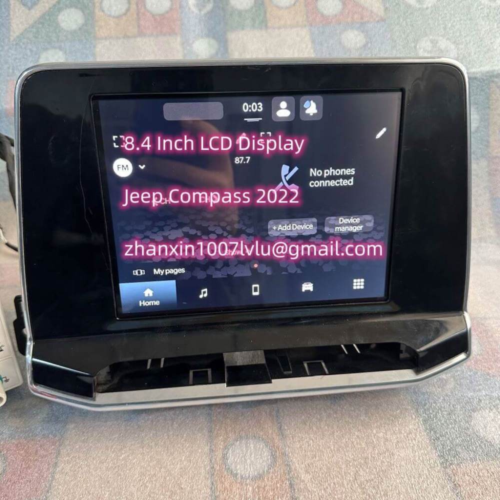 NEW OEM 8.4 Inch LCD DISPLAY WITH TOUCH SCREEN For Jeep Compass 2022 2023 Car CD Audio Multimedia Player Navigation Radio