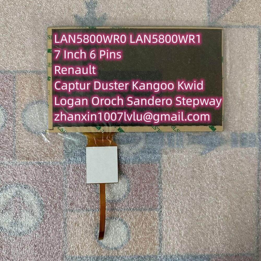 New 7 Inch Touch Screen For Dacia Renault Captur Duster Kangoo Kwid  Logan Oroch Sandero Stepway With CarPlay Navigation Radio