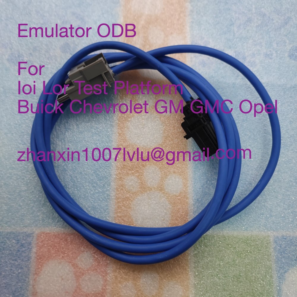 Emulator Decoder With OBD For IOI LOR Test Cable Platform GM GMC Buick Cadillac Chevrolet Opel Car Radio Test Bench Tools