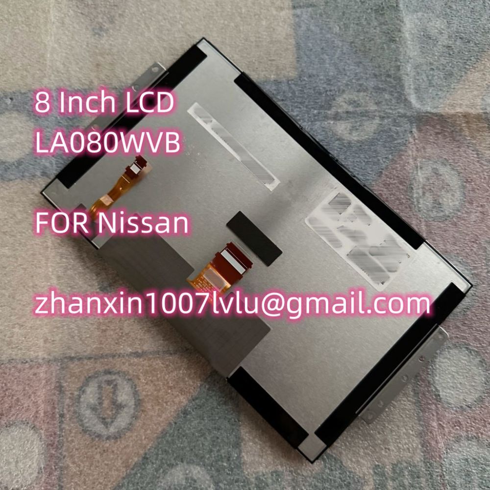 Original New 8 Inch LCD Display LA080VWB(SL)(01) For Nissan Bosch 2019-2020 Car Audio Multimedia Player Navigation Radio