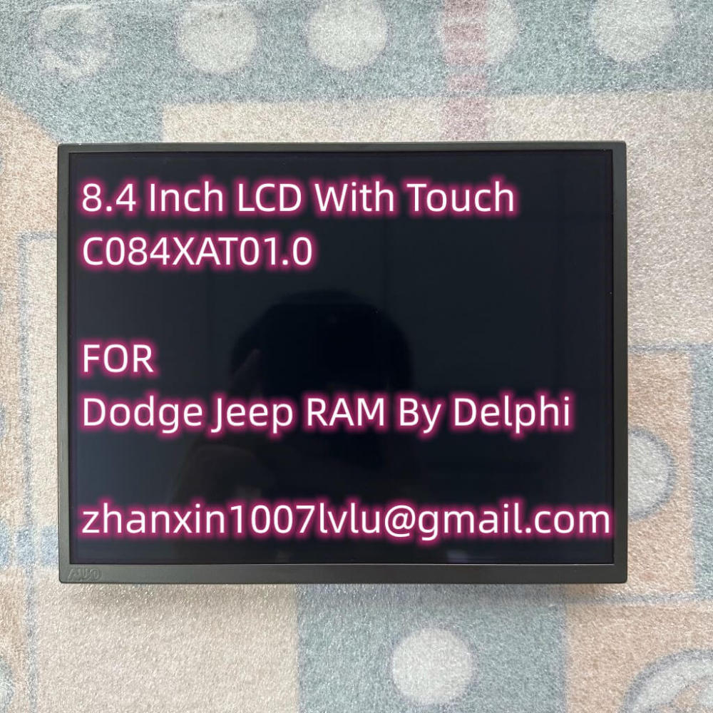 Original 8.4 Inch LCD WITH TOUCH SCREEN For Jeep Dodge RAM By Delphi 2018-2022 Car CD Audio Multimedia Player Navigation Radio