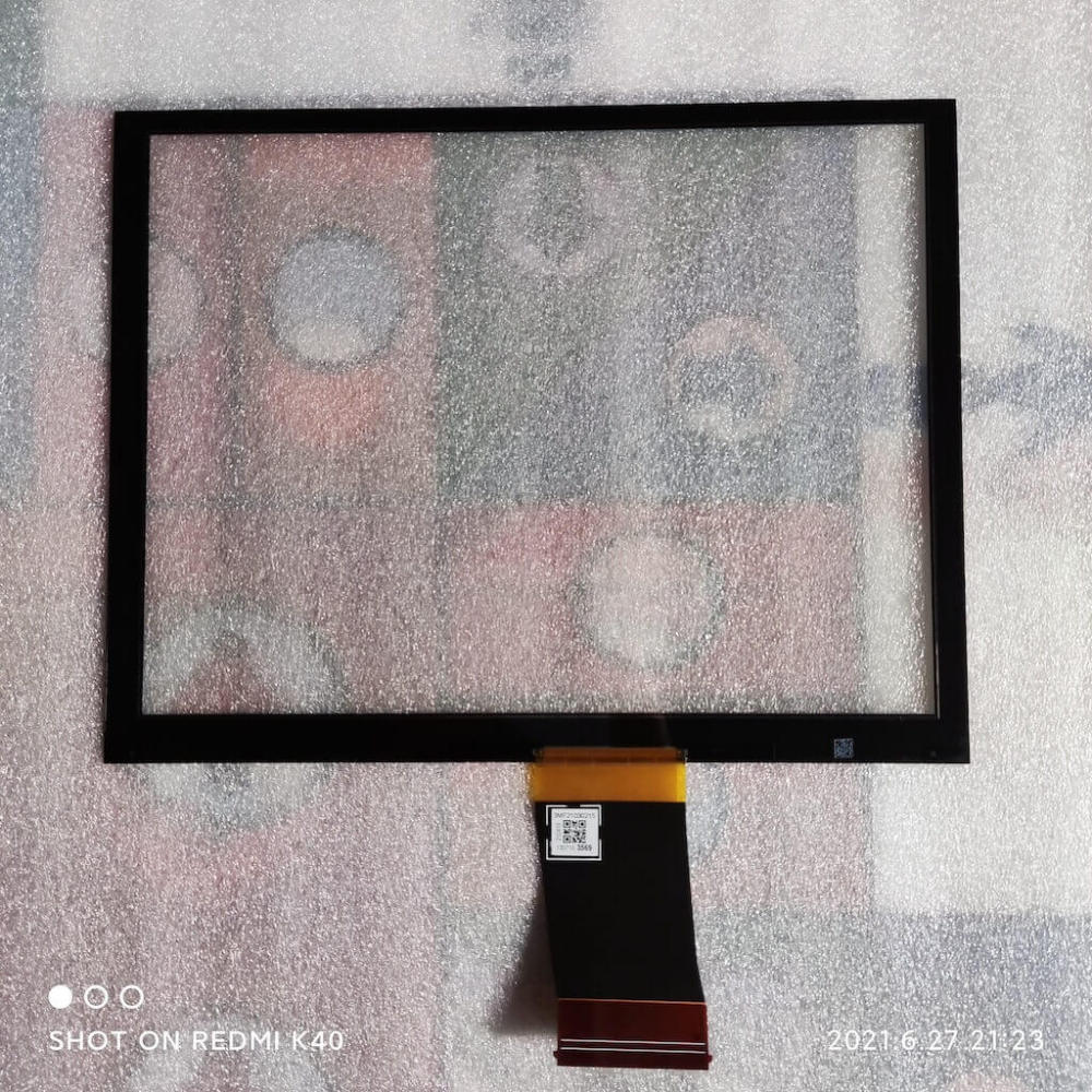 Original 8.4 Inch Touch Screen LA084X01 Replacement Part Is Specifically For The Uconnect 4 4C UAQ UAS With Radios Navigation