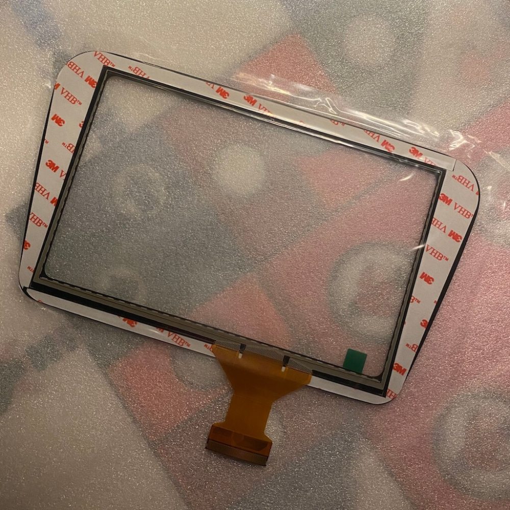 8.0 Inch 60 Pins Touch Screen Glass Digitizer Lens For LQ080Y5DZ06 Car DVD Audio Radio Multimedia Player GPS Navigation